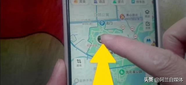 百度地图怎么看实时街景，实时街景查看方法？